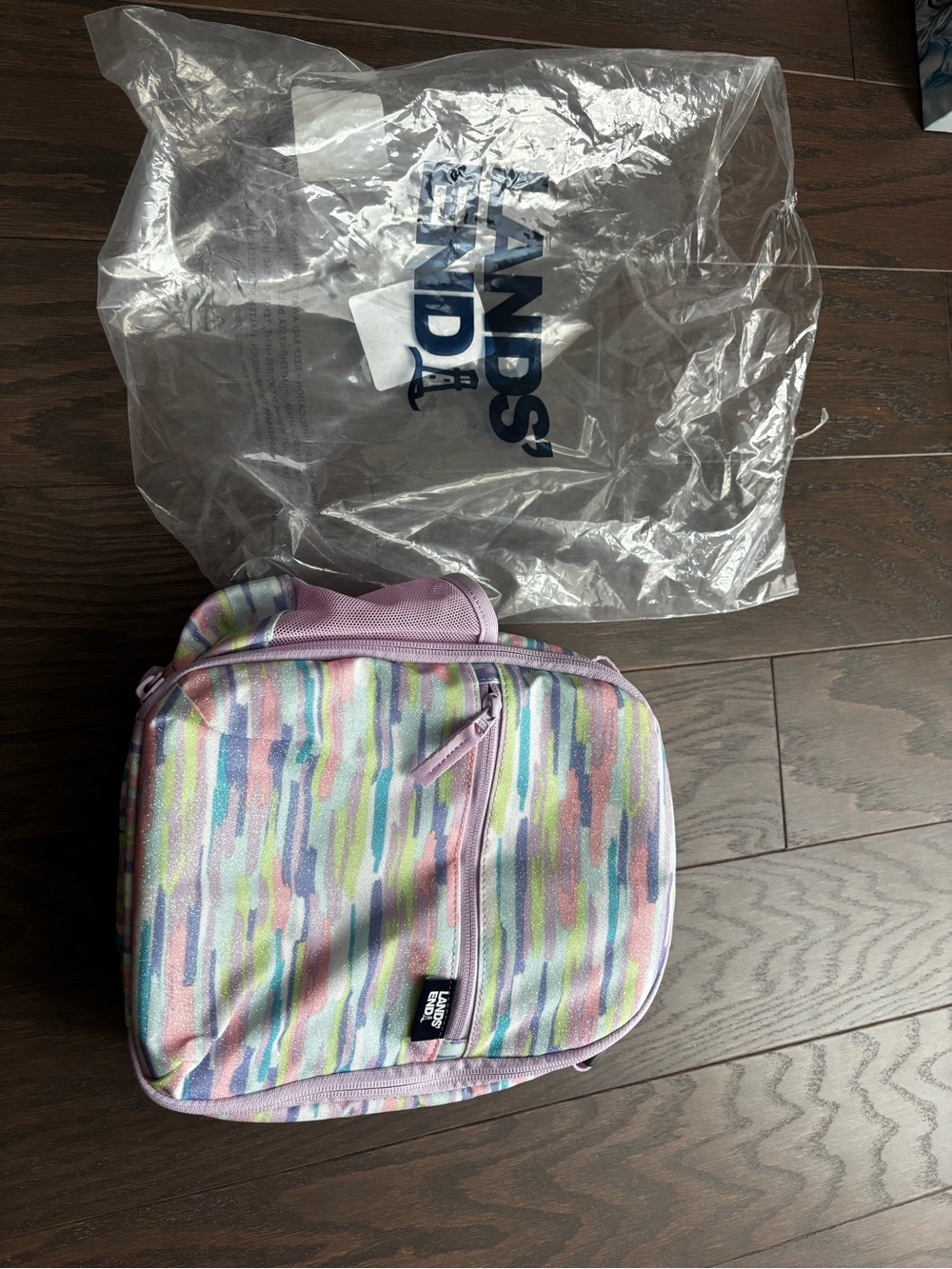 New - Lands End children’s sparkle lunchbox